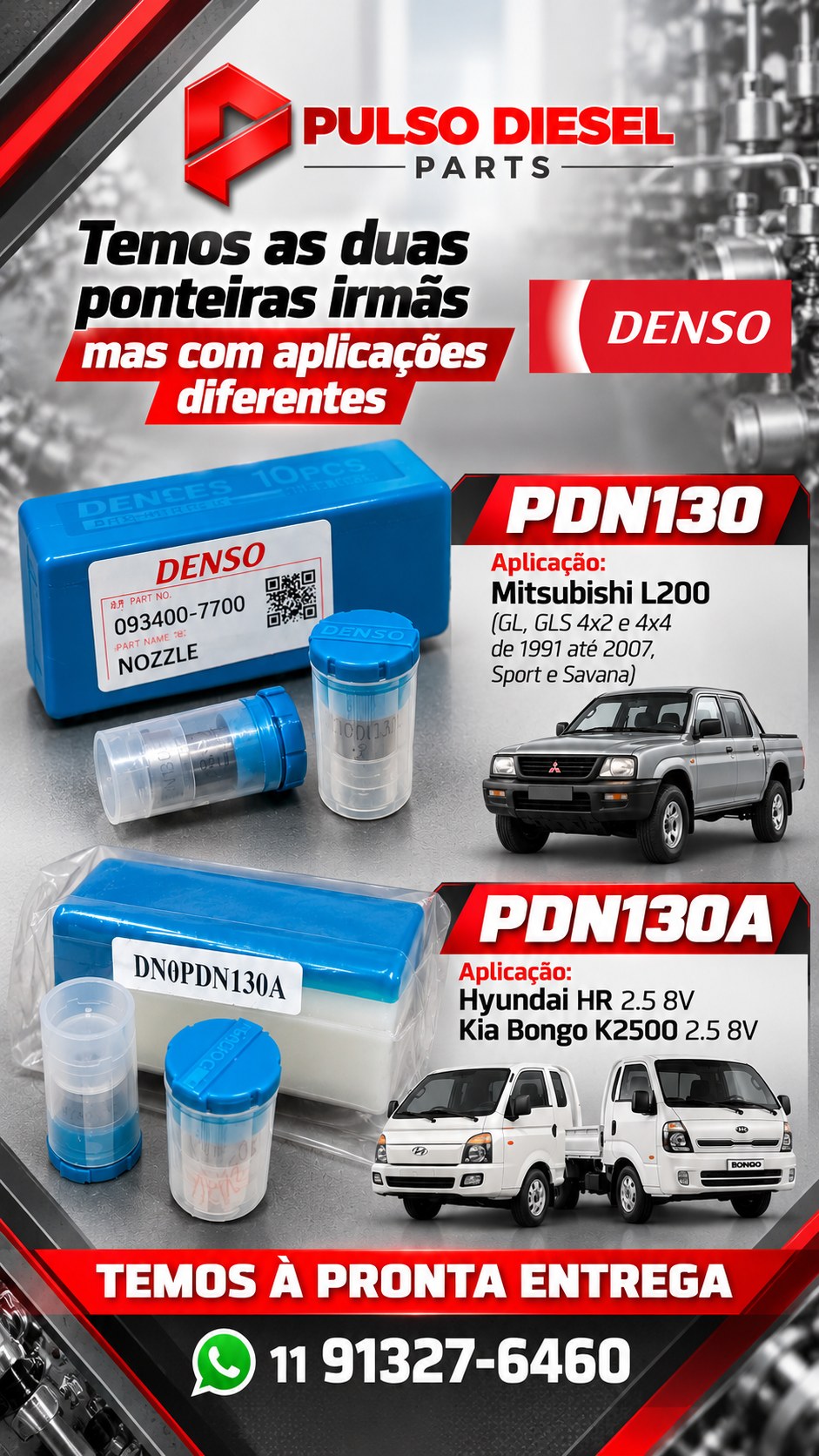Válvula controle de pressão (PCV)